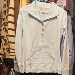 Lilly Pulitzer Light Blue Pullover Top